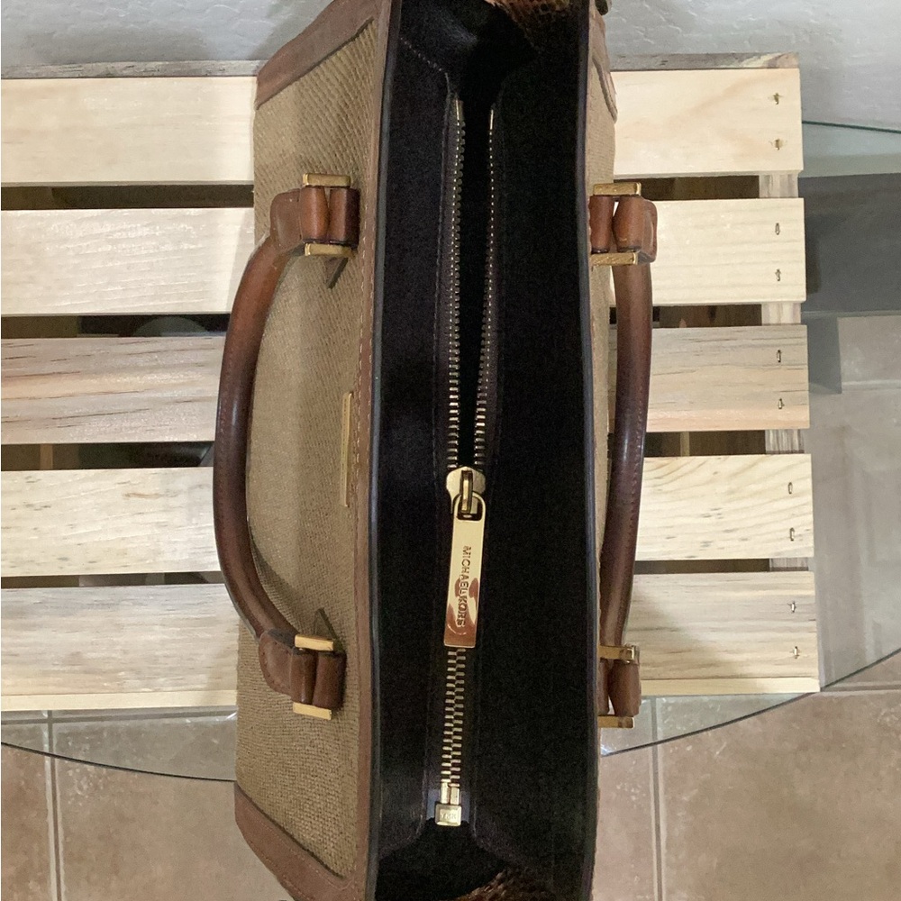 Michael Kors Collection With Python Details Purse - image 4